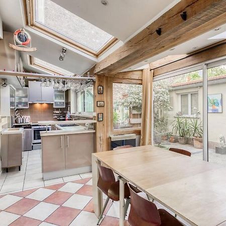Appartement De Caractere Avec Jardinet Privatif A 1 Min Metro 1, Paris, Disneyland 万塞讷 外观 照片