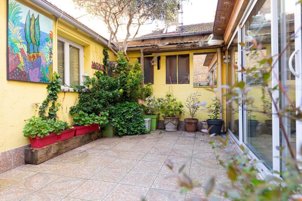 Appartement De Caractere Avec Jardinet Privatif A 1 Min Metro 1, Paris, Disneyland 万塞讷 外观 照片